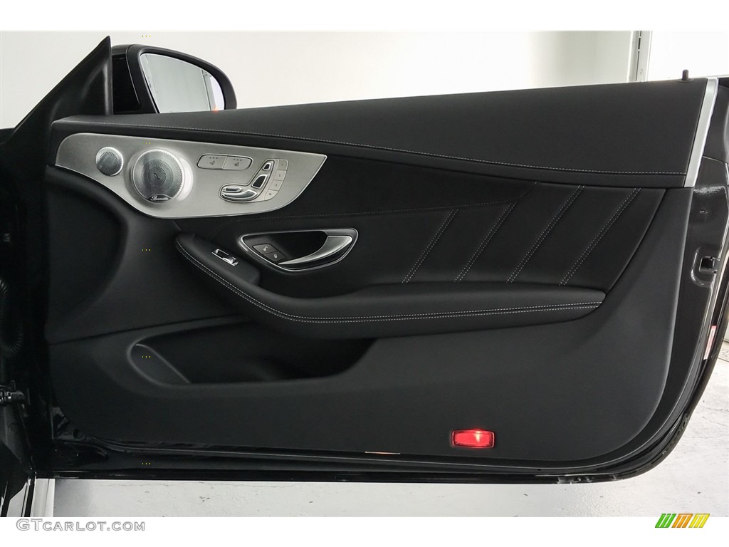 2018 Mercedes-Benz C 63 AMG Coupe Black Door Panel Photo #126720867