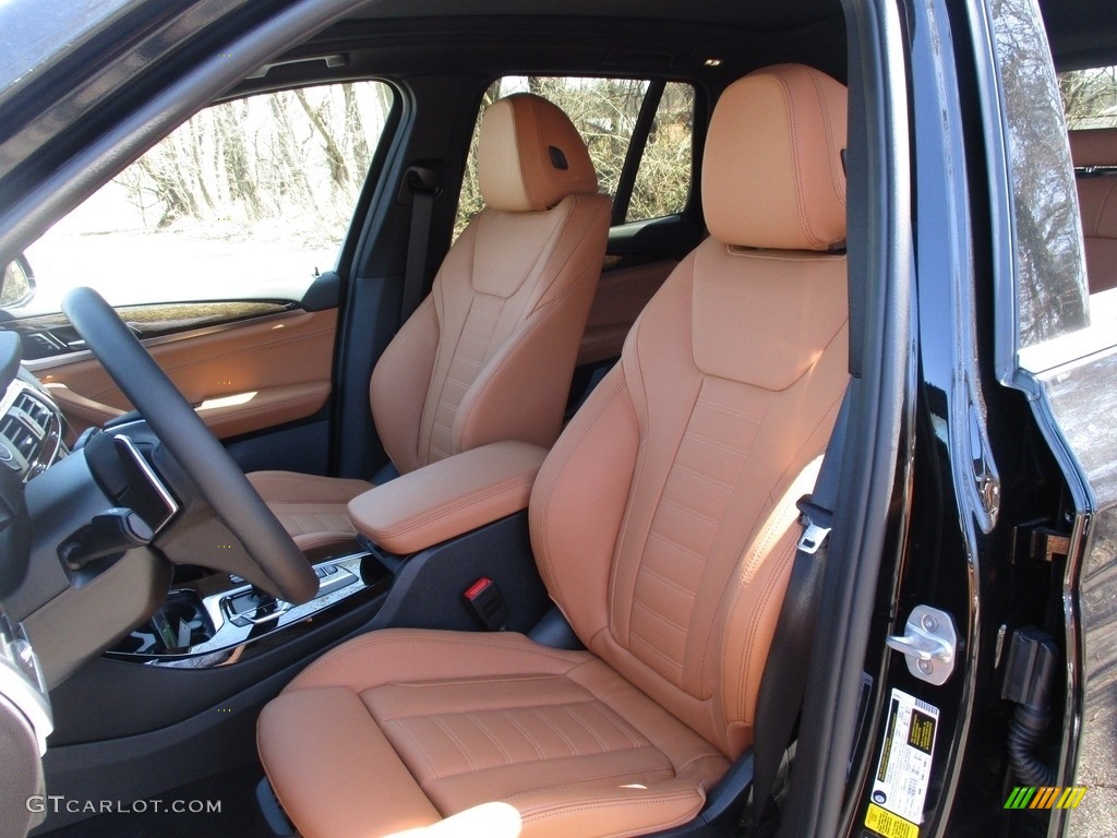 2018 X3 xDrive30i - Black Sapphire Metallic / Cognac photo #12