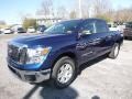 2018 Deep Blue Pearl Nissan Titan SV Crew Cab 4x4  photo #8