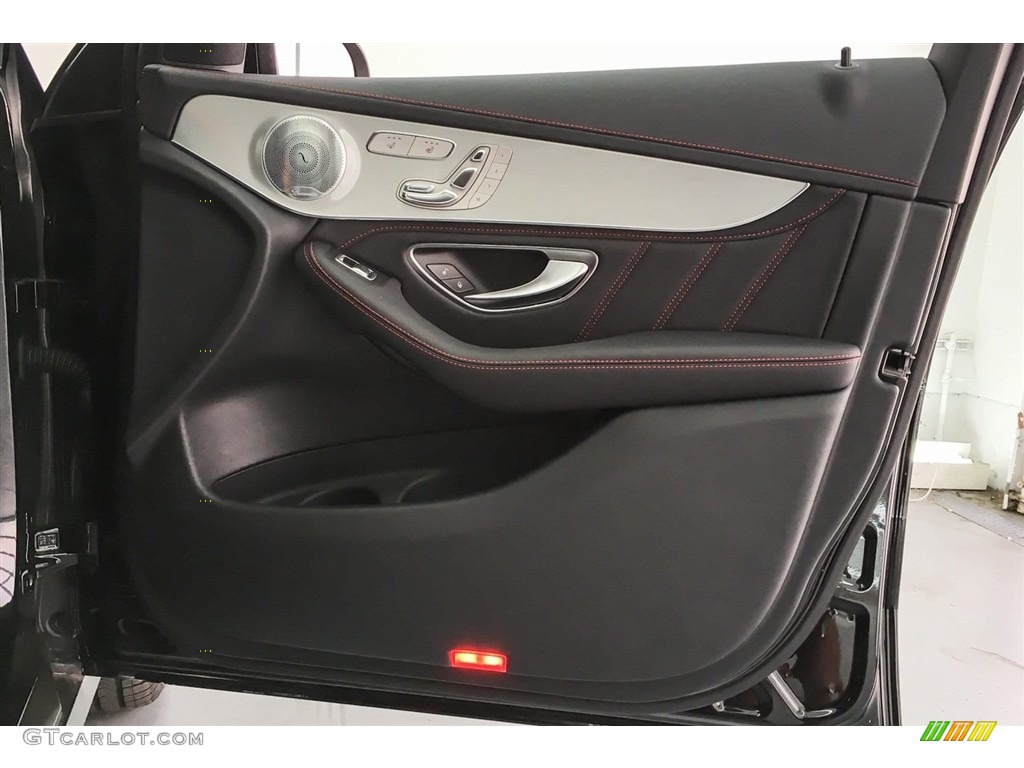 2018 Mercedes-Benz GLC AMG 43 4Matic Black Door Panel Photo #126722586