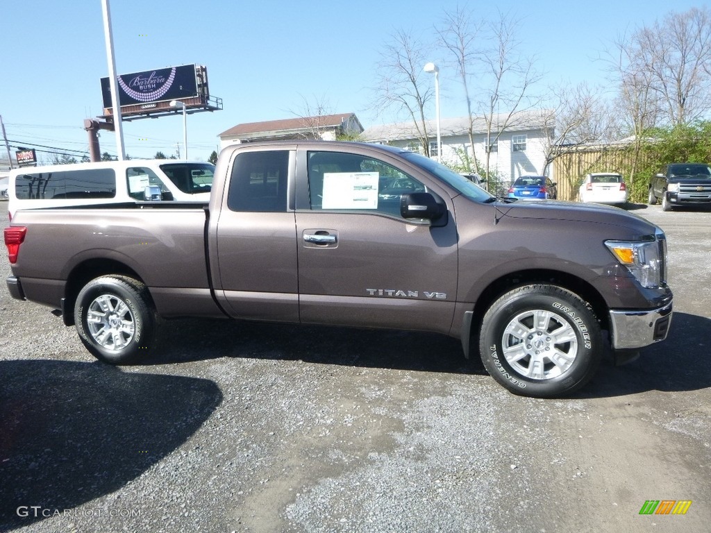 2018 Titan SV King Cab 4x4 - Java Metallic / Beige photo #3