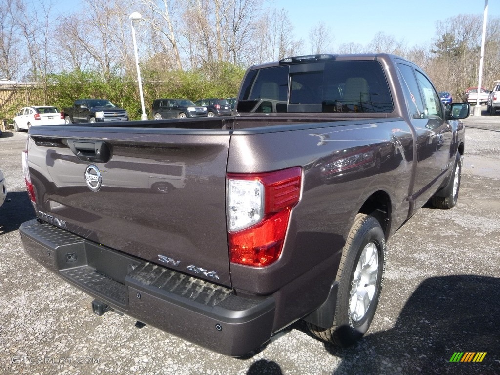 2018 Titan SV King Cab 4x4 - Java Metallic / Beige photo #4