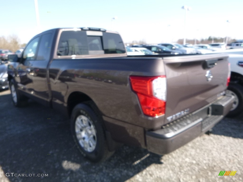 2018 Titan SV King Cab 4x4 - Java Metallic / Beige photo #6