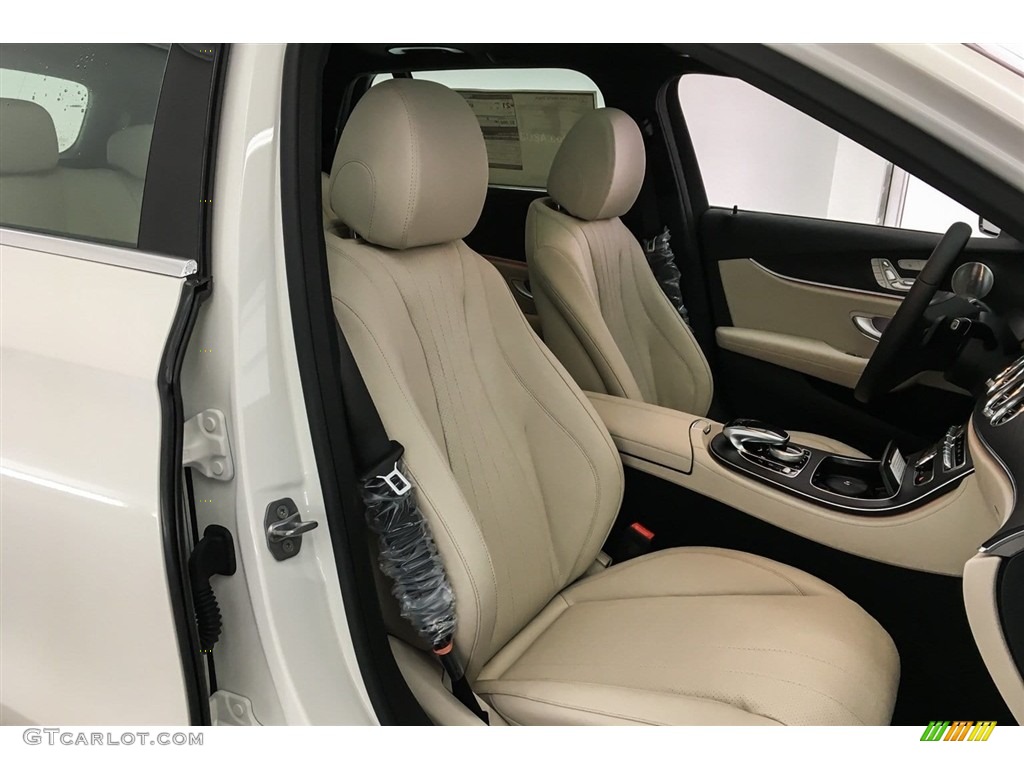 2018 E 400 4Matic Wagon - designo Diamond White Metallic / Macchiato Beige/Black photo #2