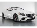 2018 designo Diamond White Metallic Mercedes-Benz S AMG S63 Cabriolet  photo #12