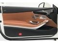 designo Saddle Brown/Black Door Panel Photo for 2018 Mercedes-Benz S #126724553