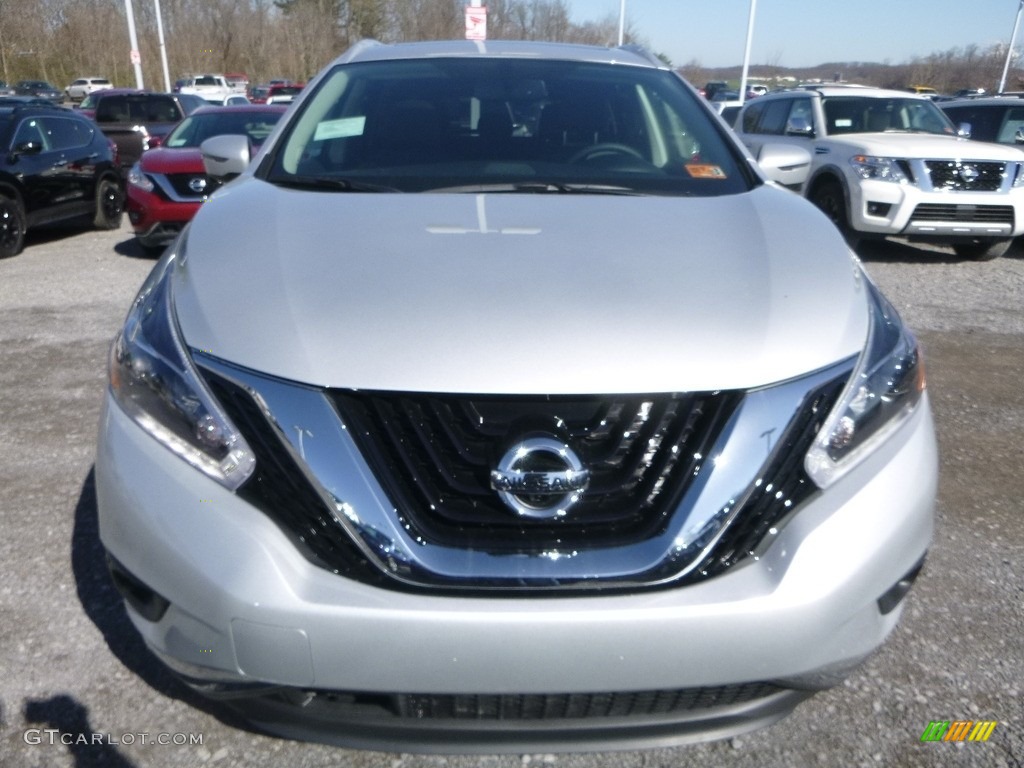 2018 Murano SL AWD - Brilliant Silver / Graphite photo #9