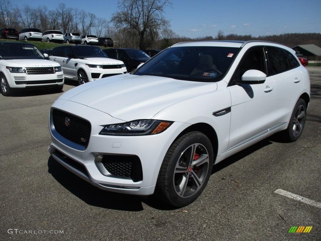 Yulong White Metallic 2018 Jaguar F-PACE S AWD Exterior Photo #126725496