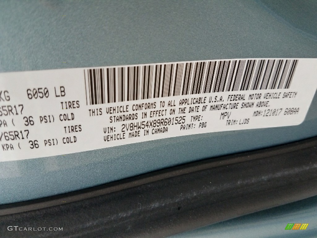 2009 Routan SEL - Antigua Blue Metallic / Aero Grey photo #27