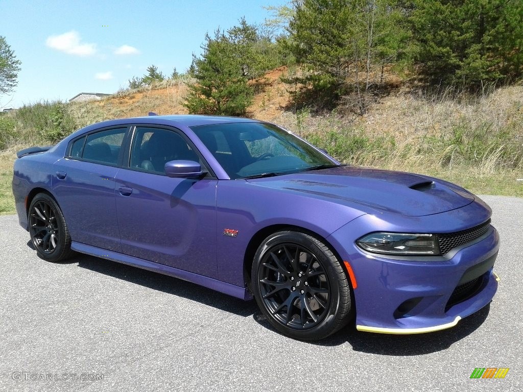 Plum Crazy Pearl 2018 Dodge Charger R/T Scat Pack Exterior Photo #126732963