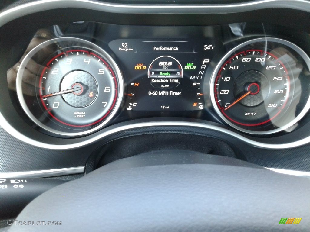 2018 Dodge Charger R/T Scat Pack Gauges Photo #126733404