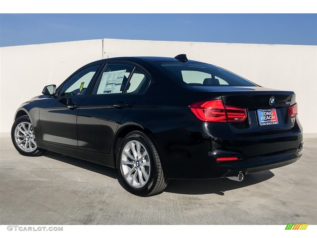 2018 3 Series 320i Sedan - Jet Black / Black photo #3