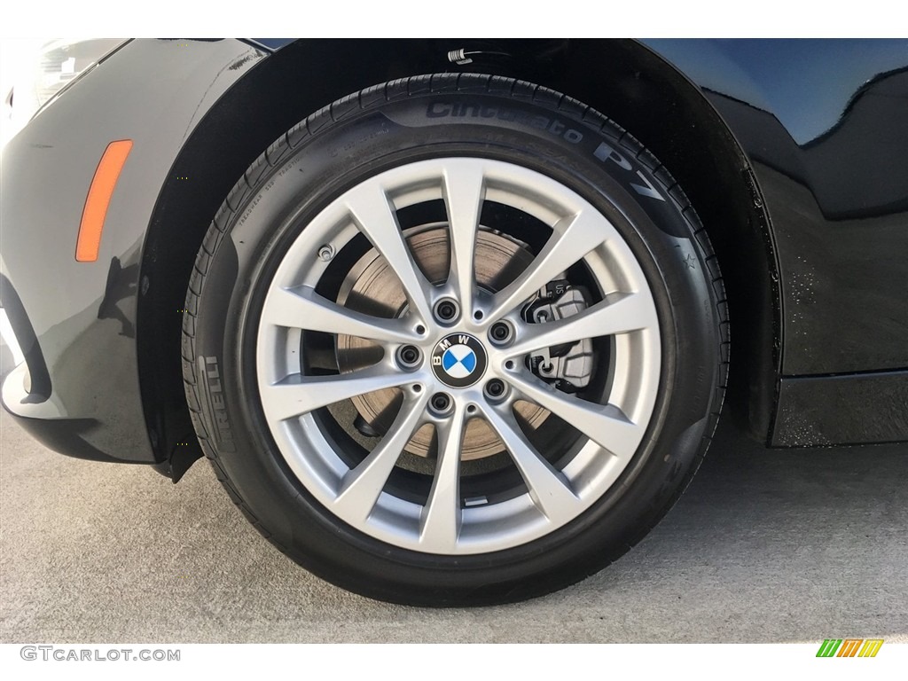 2018 3 Series 320i Sedan - Jet Black / Black photo #9
