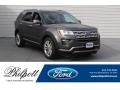 2018 Magnetic Metallic Ford Explorer Limited  photo #1