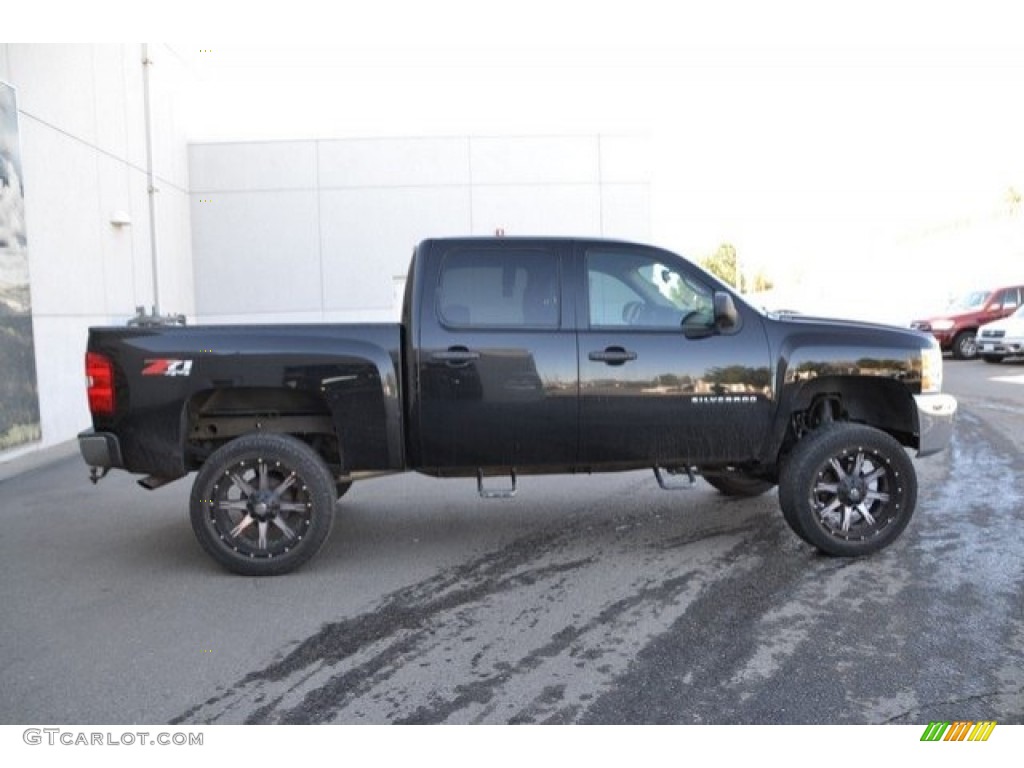 2013 Silverado 1500 LT Crew Cab 4x4 - Black / Ebony photo #8