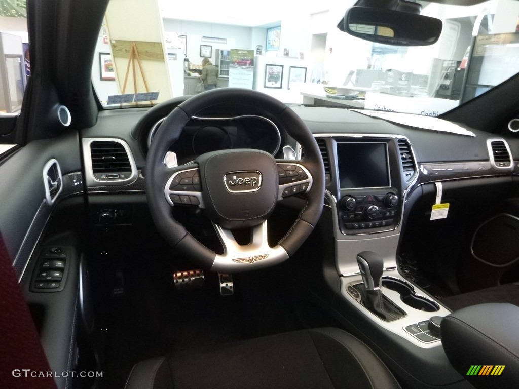 2018 Jeep Grand Cherokee Trackhawk 4x4 Black Dashboard Photo #126739434