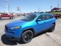 2018 Hydro Blue Pearl Jeep Cherokee Latitude 4x4  photo #1