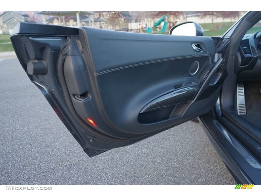 2011 R8 Spyder 5.2 FSI quattro - Daytona Grey Pearl Effect / Black Fine Nappa Leather photo #24