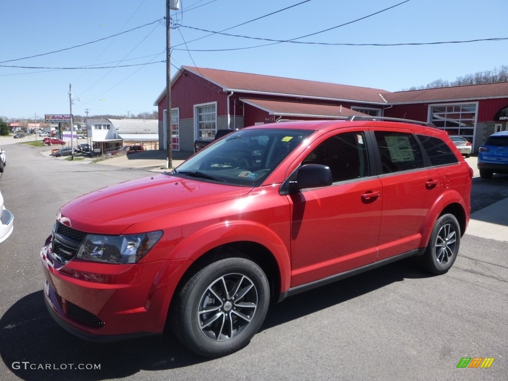 2018 Journey SE AWD - Redline / Black photo #1