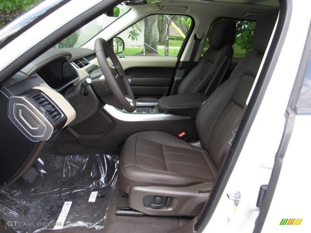 Espresso/Almond Interior 2018 Land Rover Range Rover Sport HSE Photo #126744972