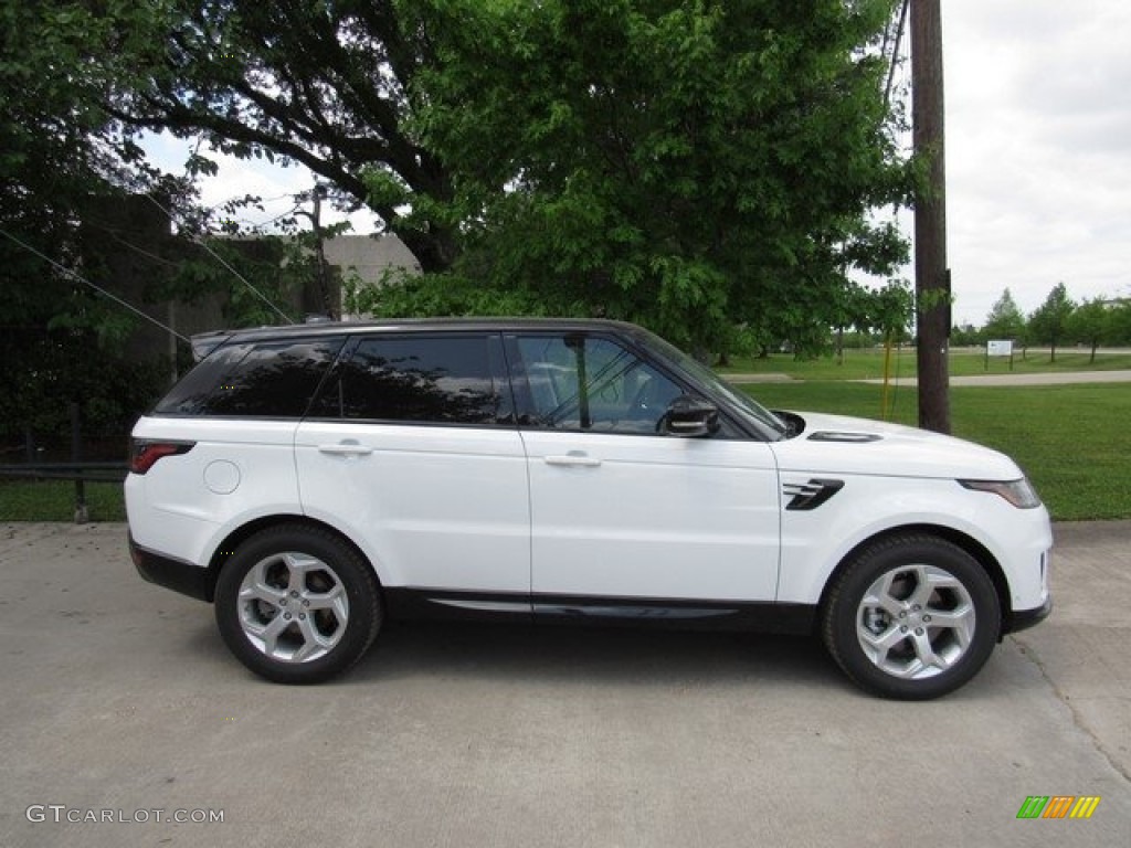 Fuji White 2018 Land Rover Range Rover Sport HSE Exterior Photo #126745020