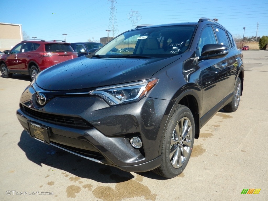 2018 RAV4 Limited AWD - Magnetic Gray Metallic / Ash photo #1