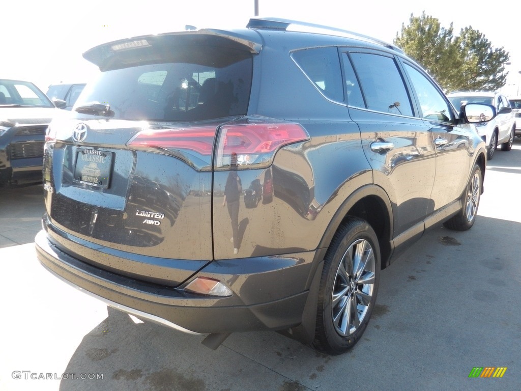 2018 RAV4 Limited AWD - Magnetic Gray Metallic / Ash photo #2