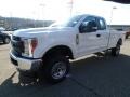 Oxford White - F250 Super Duty XL SuperCab 4x4 Photo No. 8