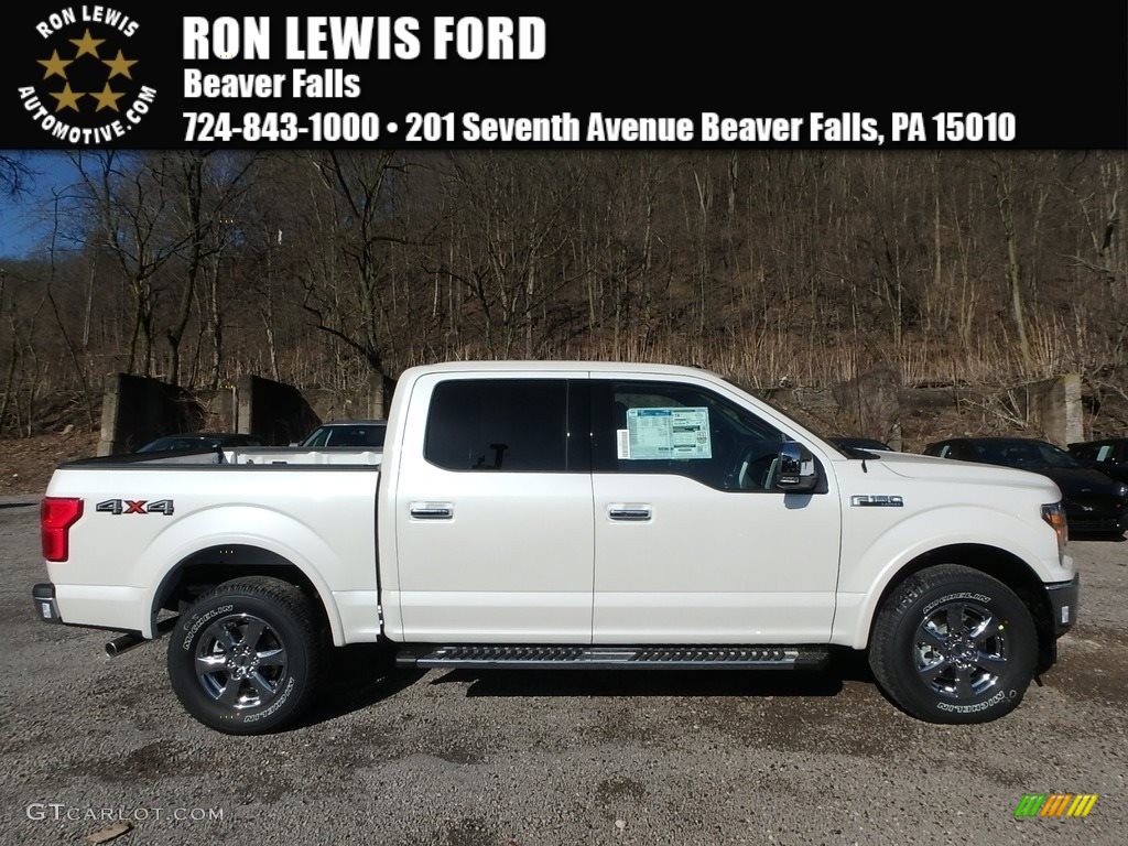 White Platinum Ford F150