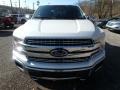 2018 White Platinum Ford F150 Lariat SuperCrew 4x4  photo #8