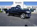 2019 Diamond Black Crystal Pearl Ram 1500 Laramie Crew Cab 4x4  photo #1