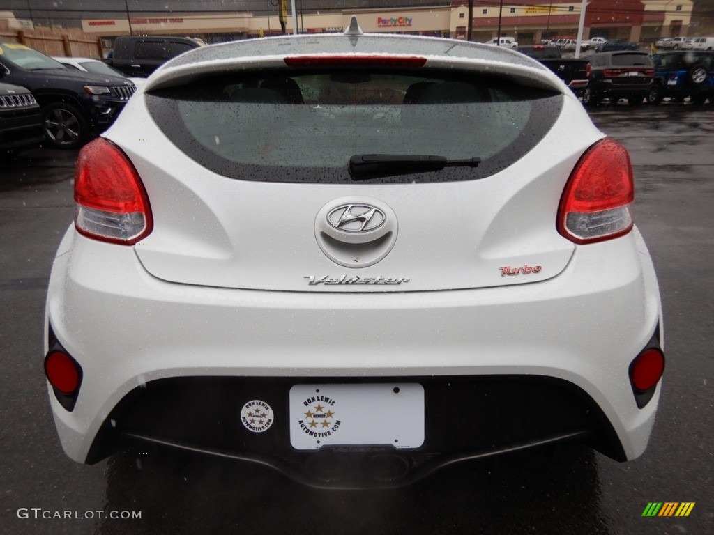 2013 Veloster Turbo - Elite White Pearl / Black photo #4