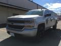 Silver Ice Metallic - Silverado 1500 Custom Crew Cab 4x4 Photo No. 2