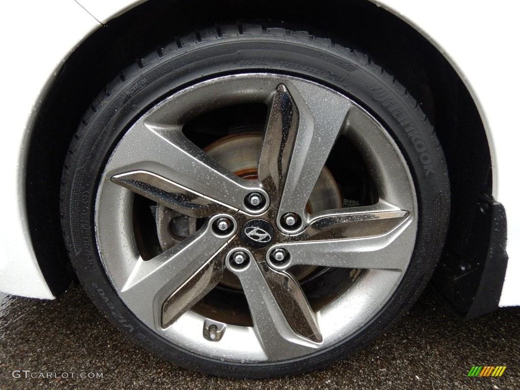 2013 Veloster Turbo - Elite White Pearl / Black photo #11