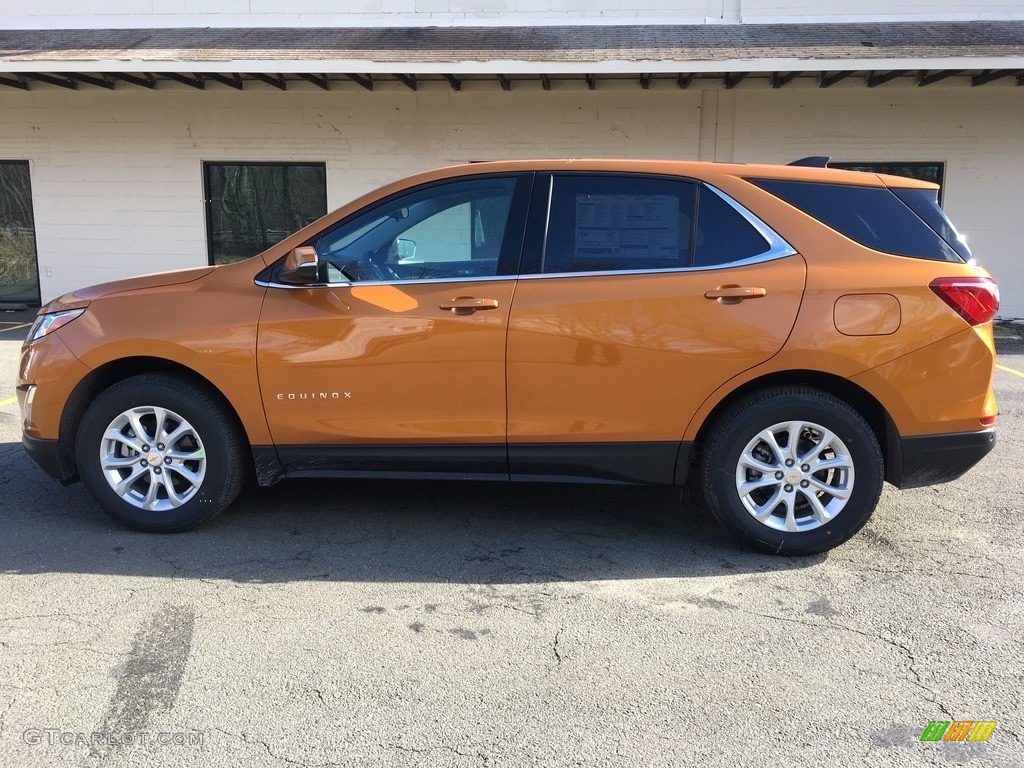 2018 Equinox LT AWD - Orange Burst Metallic / Jet Black photo #3