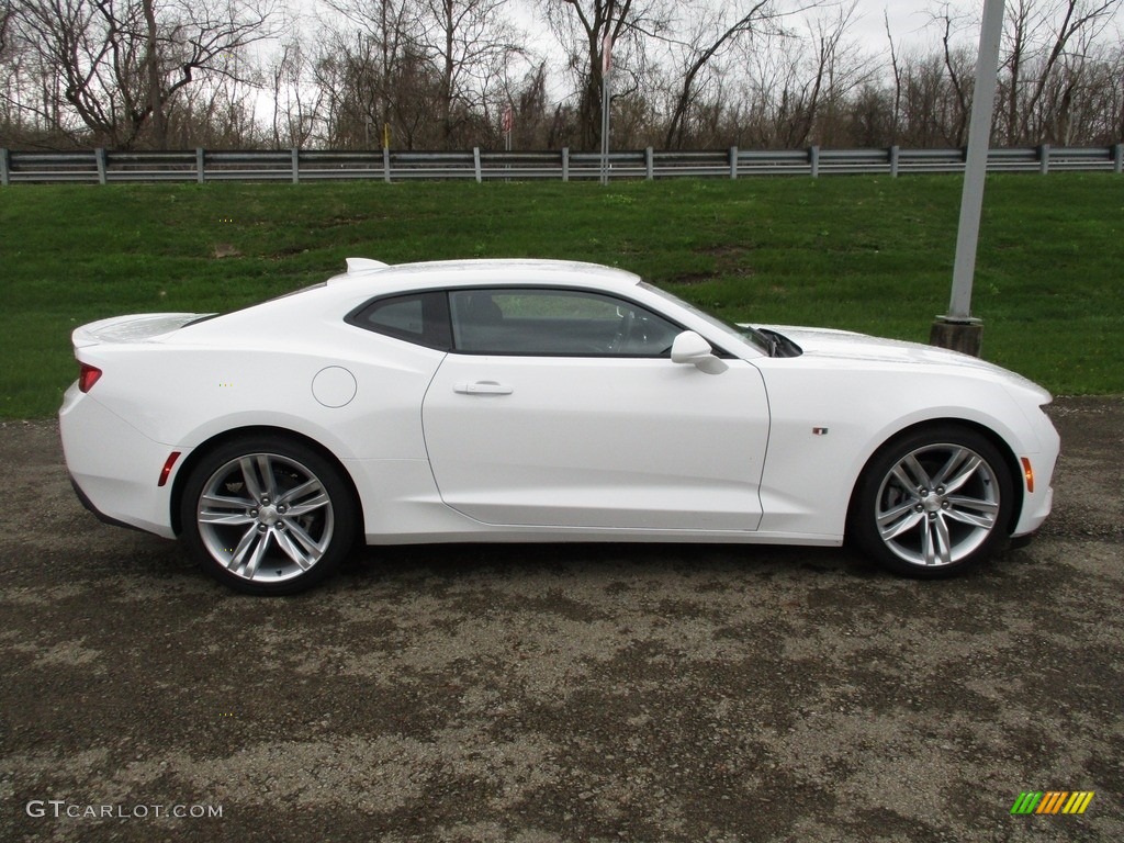 Summit White 2018 Chevrolet Camaro LT Coupe Exterior Photo #126749697