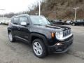 Black 2018 Jeep Renegade Limited 4x4 Exterior