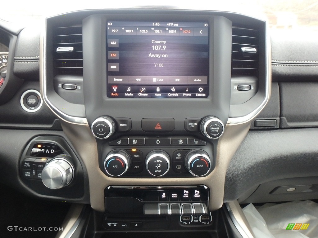 2019 Ram 1500 Laramie Crew Cab 4x4 Controls Photo #126754911
