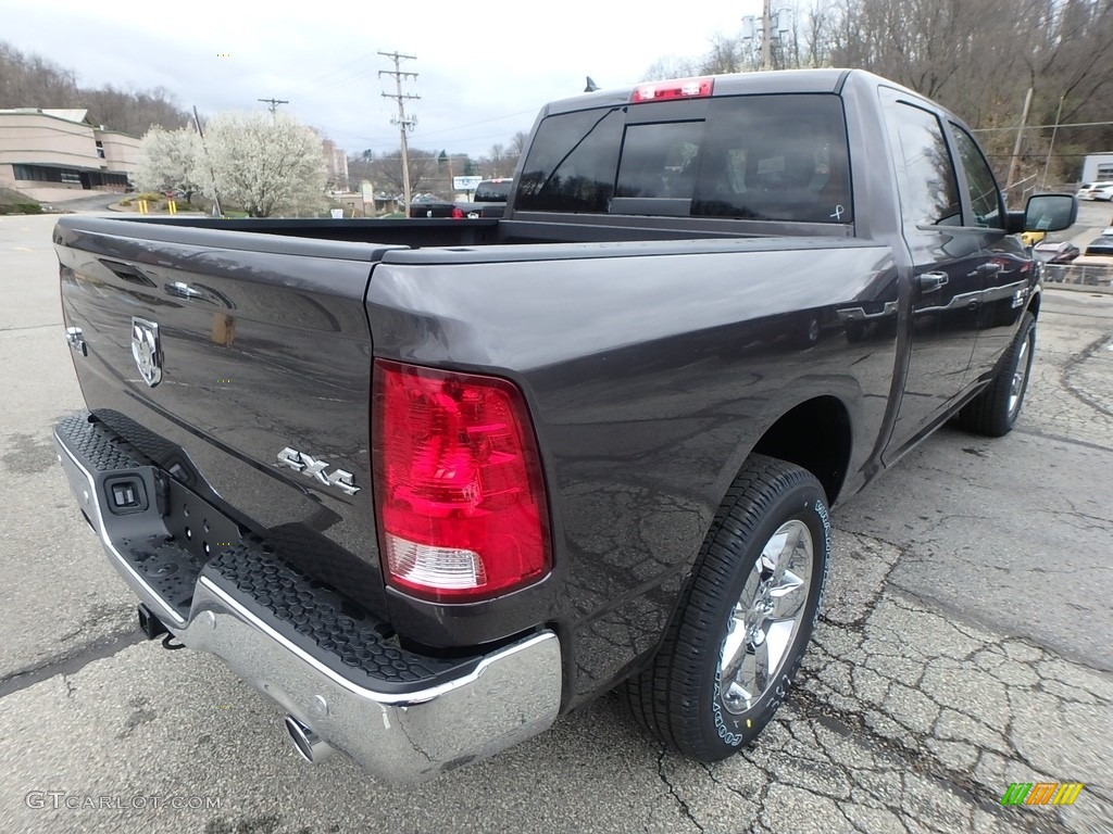 2018 1500 Big Horn Crew Cab 4x4 - Granite Crystal Metallic / Black/Diesel Gray photo #5