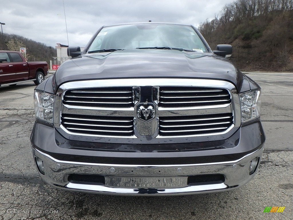 2018 1500 Big Horn Crew Cab 4x4 - Granite Crystal Metallic / Black/Diesel Gray photo #8