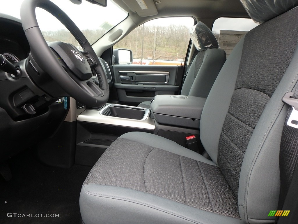 2018 1500 Big Horn Crew Cab 4x4 - Granite Crystal Metallic / Black/Diesel Gray photo #10