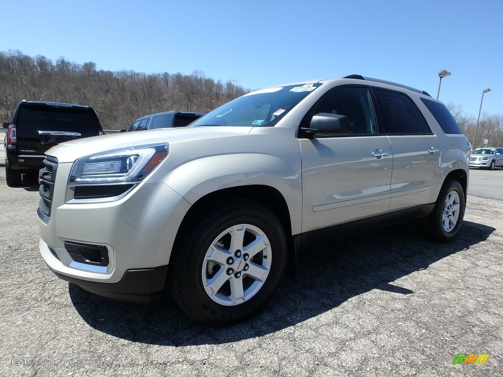 2015 Acadia SLE - Champagne Silver Metallic / Ebony photo #1