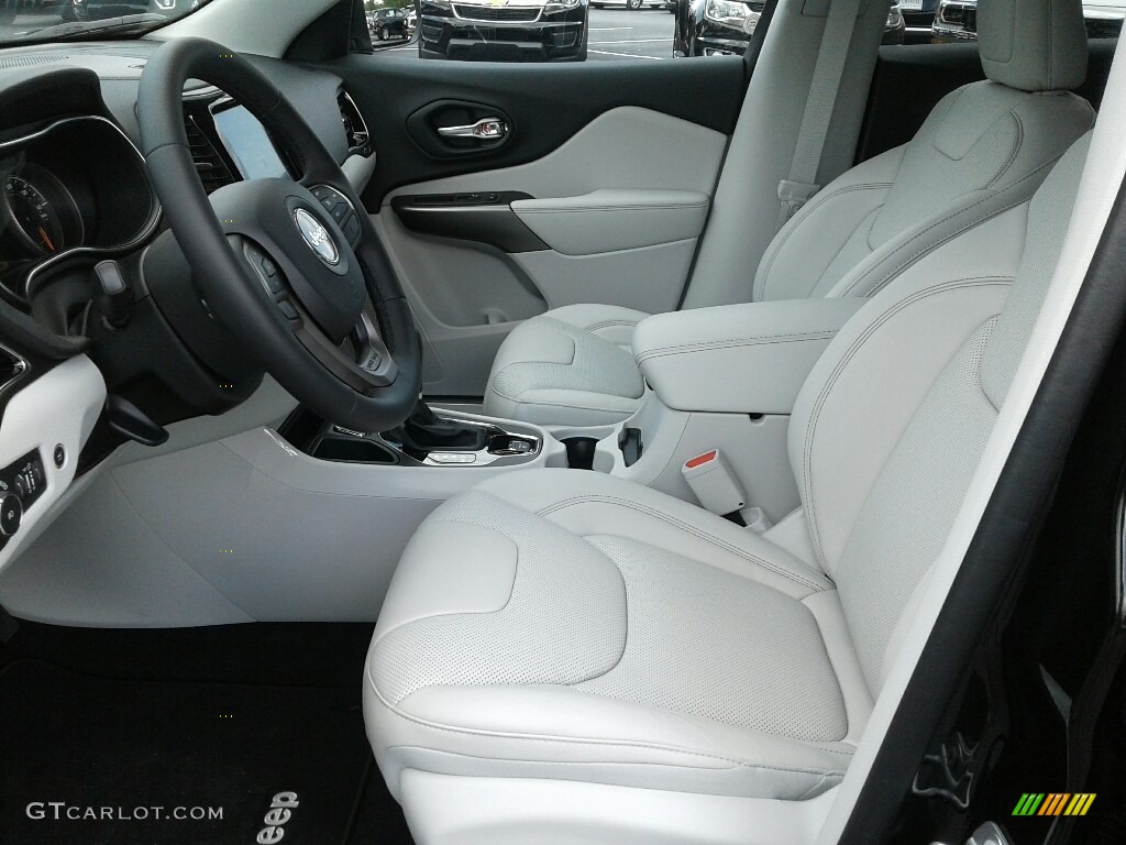 Black/Ski Grey Interior 2019 Jeep Cherokee Limited Photo #126756741