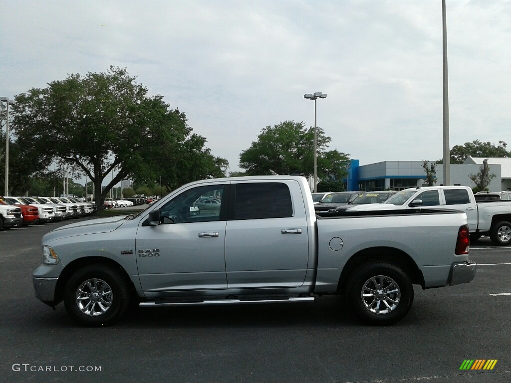 Bright Silver Metallic 2018 Ram 1500 Big Horn Crew Cab Exterior Photo #126757359