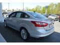 2014 Ingot Silver Ford Focus Titanium Sedan  photo #4