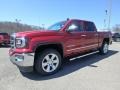 2018 Red Quartz Tintcoat GMC Sierra 1500 SLT Crew Cab 4WD  photo #1