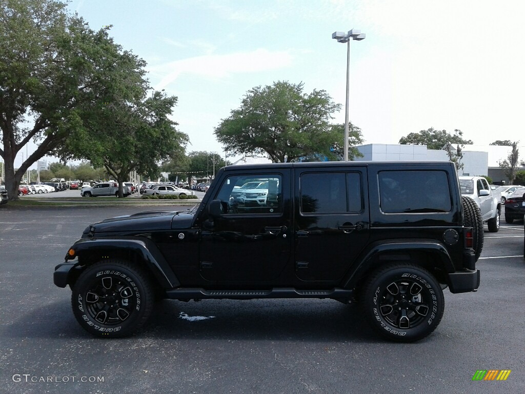 2018 Wrangler Unlimited Altitude 4x4 - Black / Black photo #2