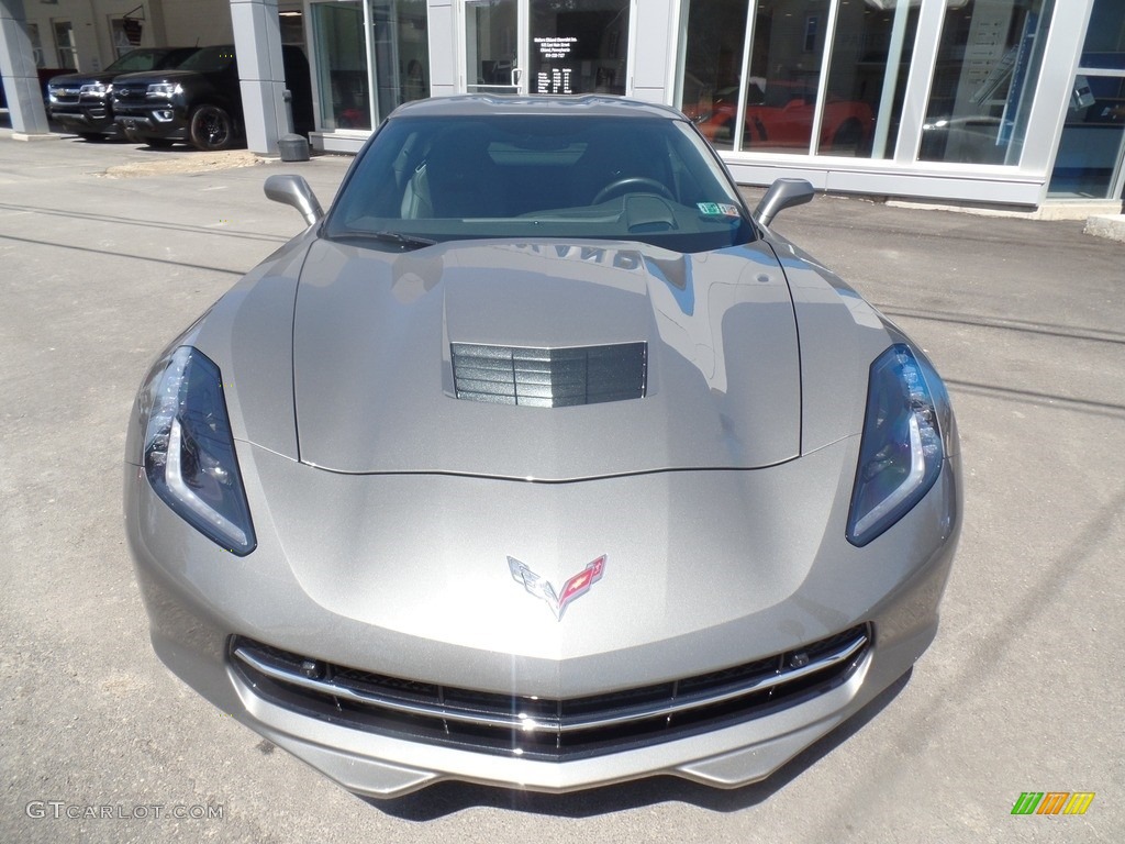 2016 Corvette Stingray Coupe - Shark Gray Metallic / Jet Black photo #5