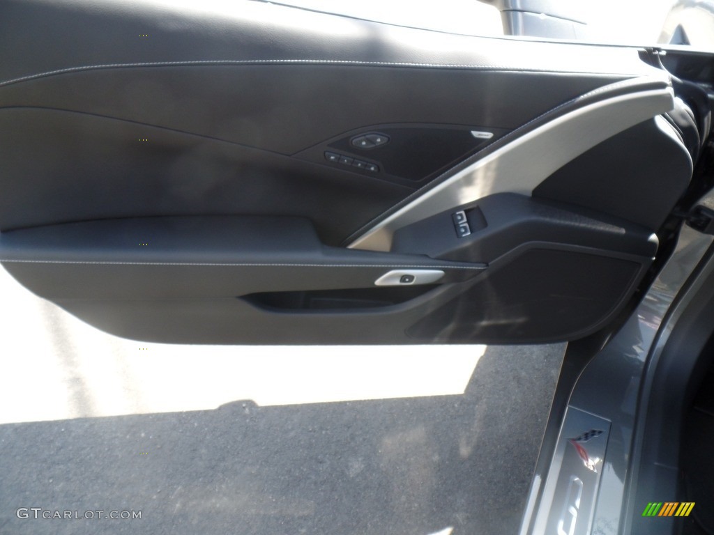 2016 Corvette Stingray Coupe - Shark Gray Metallic / Jet Black photo #22