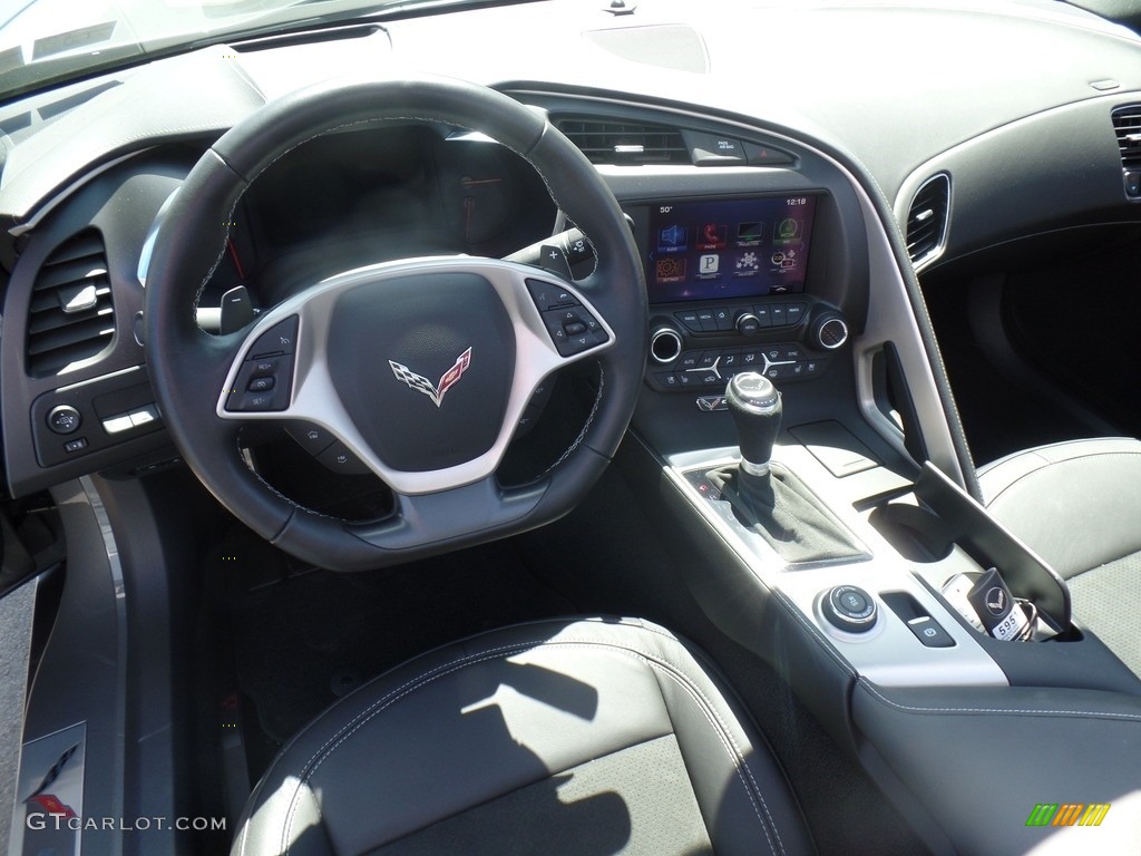 2016 Corvette Stingray Coupe - Shark Gray Metallic / Jet Black photo #25